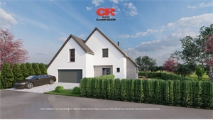 maison neuve à la vente -   67370  PFULGRIESHEIM, surface 140 m2 vente maison neuve - UBI471749390